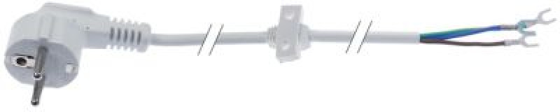 Кабель токоподводящий для электроприборов 75мм² 3-полярн. бел. c разгрузкой от растяжения