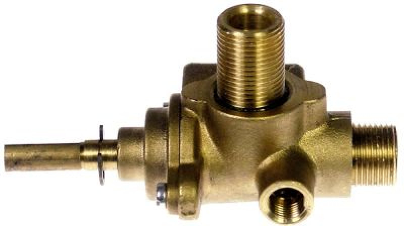 Кран газовый МЖ 0мм вход для газа 3/8" (труба-ø 10 мм)