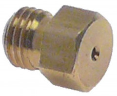 Жиклёр резьба M6 Д 9мм ø отверстия 1мм