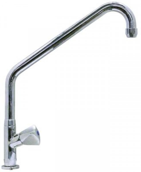 Вентиль настольный GEV серия GASTROTOP PREMIUM верхняя керамическая часть длина слива 300мм