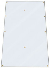 Пластина стеклянная Д 1419мм Ш 602мм толщина материала  6мм