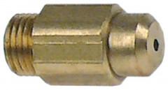 Жиклёр газовый резьба M10x1 ширина зева ключа 12 ø отверстия 185мм внутри заострён.