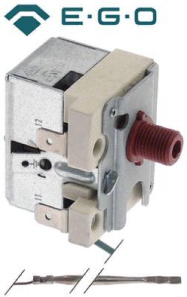 Термостат защитный темп. выкл. 360°C 1NC 16А ø датчик 3мм Д датчик 160мм