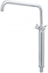 Кран-смеситель моноблочный верхняя часть крана со стойкой   длина слива 350мм T&amp;S