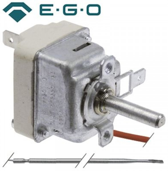 Термостат темп. макс. 289°C 1-полярн. 1NO 16А ø датчик 31мм Д датчик 226мм