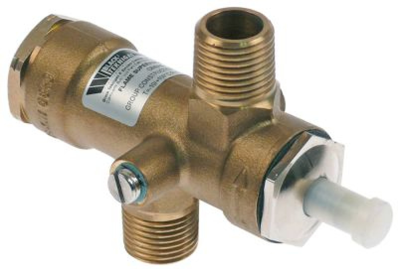 Вентиль аварийный вход для газа 1/2" (труба-ø 9/16")