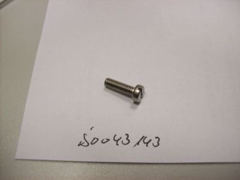 Винт с цилиндрической головкой резьба M5 Д резьбы 15мм CNS паровая баня