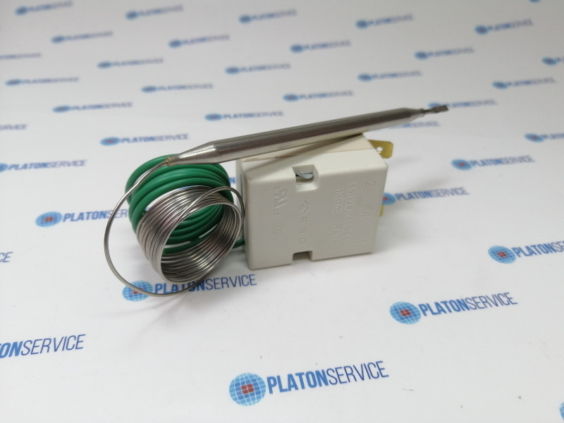 Термостат темп. макс. 110°C 1-полярн. 1NO 16А ø датчик 6мм Д датчик 115мм