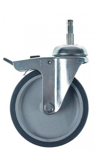 Ролик направляющий цапфенное крепление ø10x38 мм с абсолютным фиксатором ø 125мм