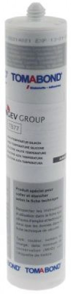 Силикон высокотемпературный антрацит темп. макс. 300°C перекрещивание нейтральн.