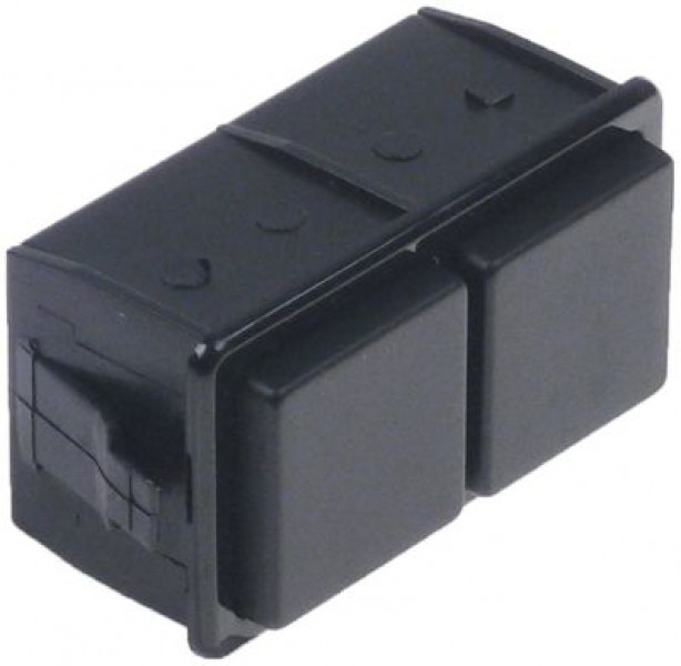 Корпус пустой чёрн. мм 28,5x52,6мм