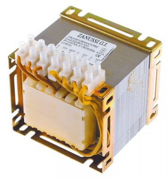 Трансформатор 100ВА первичное 230В вторичное 12/24В