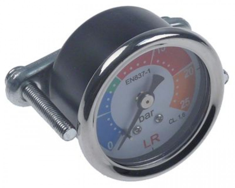 Манометр присоединение сзади резьба 1/8" ø 41мм диапазон давления 0-25бар