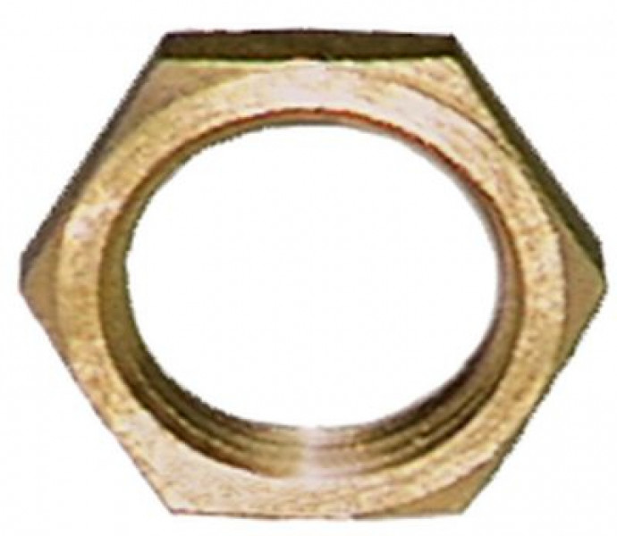 Гайка резьба M15x1 латунь В 3мм ширина зева ключа 19 кол-во в уп-вке 1штук