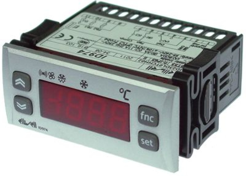 Регулятор электронный 230В мм 71x29мм NTC/PTC сборка вмонтирование род защиты IP65 тип ID974