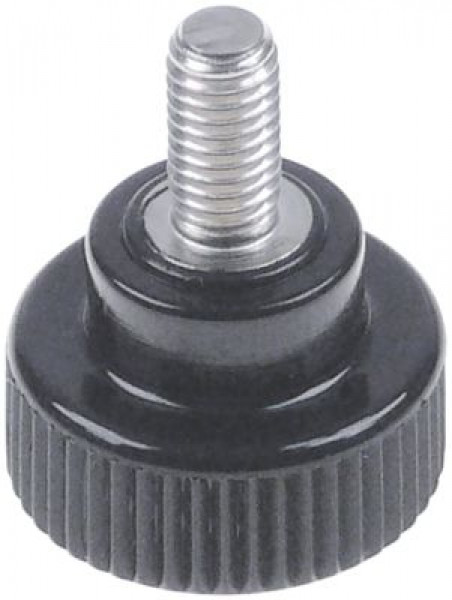 Болт с накатанной головкой резьба M5 CNS/пластмасса ø 19мм Д 24мм для овощерезки