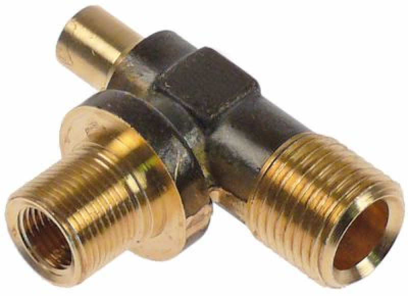 Держатель жиклёра труба ø  10мм вход для газа M16x1,5 выход для газа M14x1