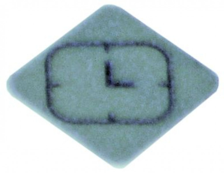 Табличка с символом часы