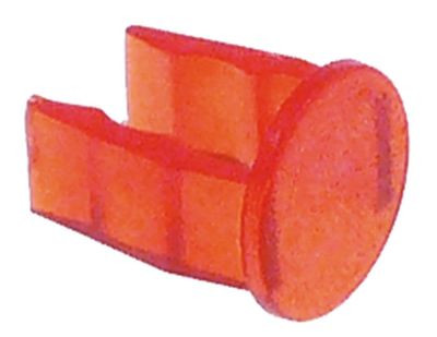 Колпачок для сигнальной лампы ø 105мм красн.