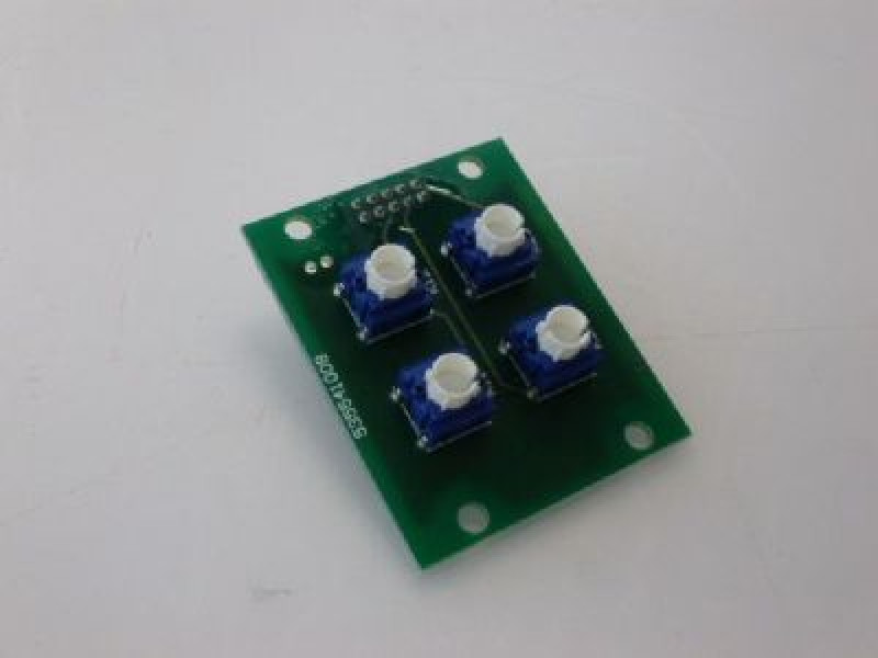 SCHEDA PULSANTIERA VAPORE AUTOMATICO dimensioni 57x46 mm