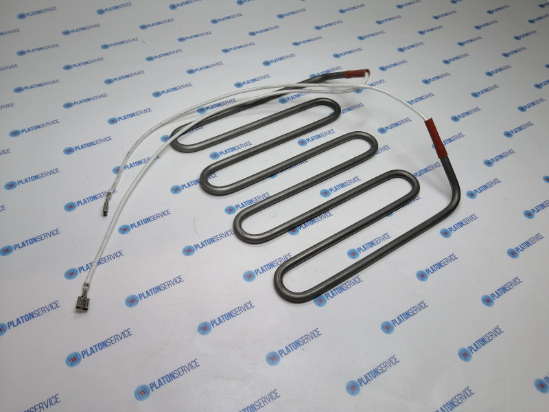 Элемент нагревательный 1800Вт 230В Д 175мм Ш1 52мм Ш2 71мм присоединение кабель труба ø 63мм