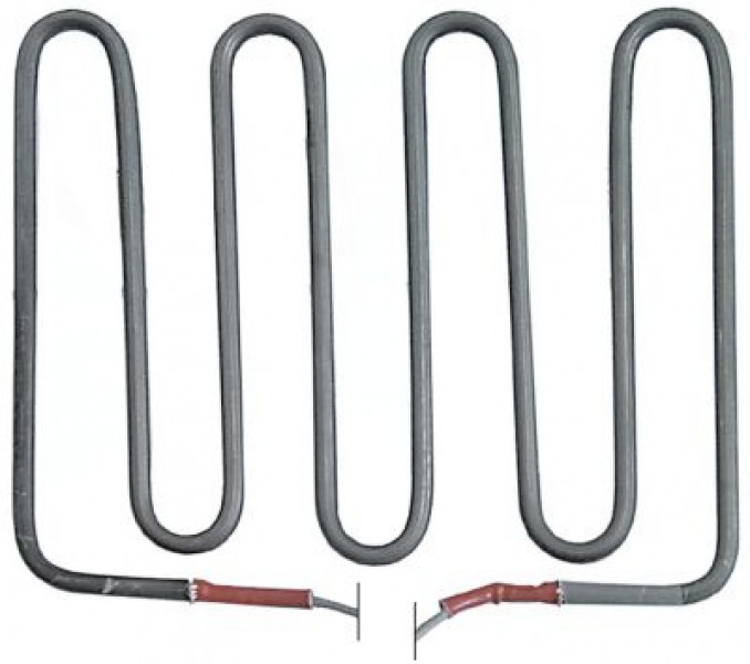 Элемент нагревательный 1800Вт 230В Д 175мм Ш1 52мм Ш2 71мм присоединение кабель труба ø 63мм