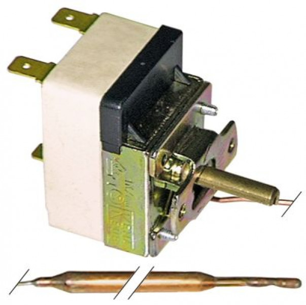 Термостат темп. макс. 90°C 1-полярн. 1CO 16А ø датчик 6мм Д датчик 94мм