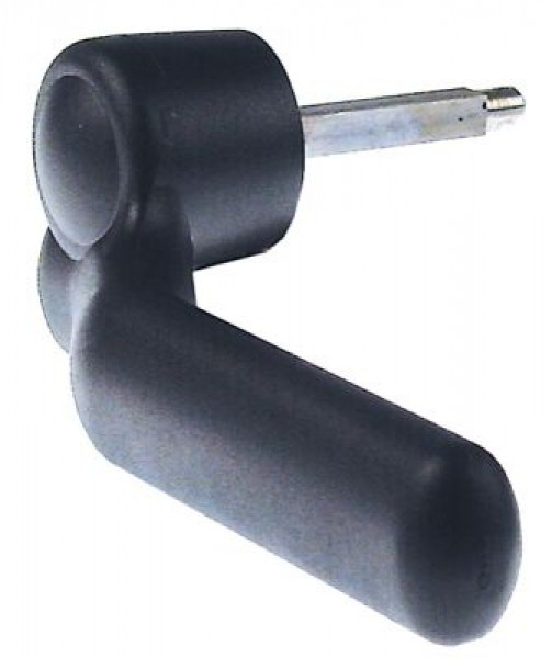 Рукоятка для двери чёрн.