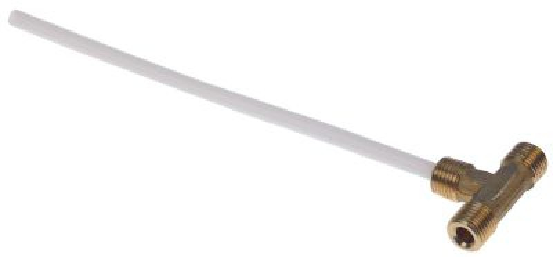 Труба инжекторная труба ø  6мм латунь Р1: 1/4" Р2: 1/4" тройник длина трубы 175мм