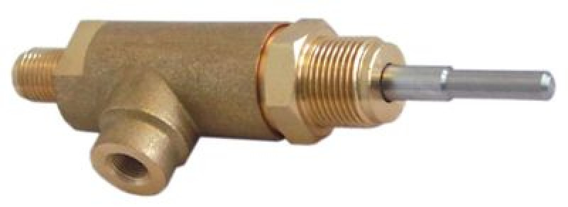 Кран для пара/воды вход 1/4" резина выход 1/8"