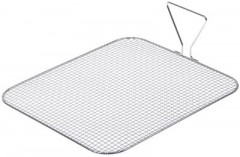 Сито панировочное Д 332мм Ш 297мм хромированная сталь  В 100мм для гриля