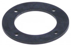 Уплотнитель Д1 ø 80мм Д2 ø 50мм толщина материала  3мм с 4мя отверстиями под винт