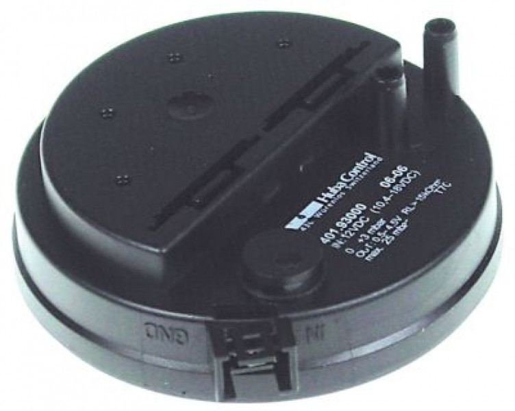 Прессостат диапазон давлений 0-3мбар присоединение 6 мм ø 84мм для измерения влажности