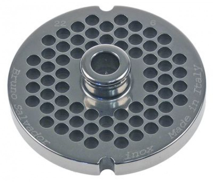 Диск с отверстиями нержавеющая сталь ø 82мм ø отверстия 58мм размер 22 со ступицей