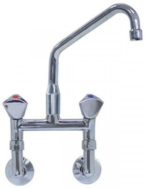 Кран-смеситель настенный GEV серия GASTROTOP PREMIUM стенка верхняя часть крана