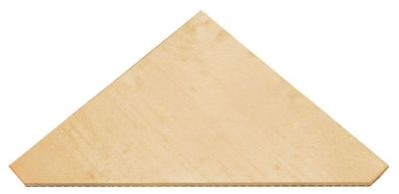 Камень шамотный В 19мм Д 590мм Ш 590мм треугольн. тип доставки только через  транспортно-экспедиц. агент-во