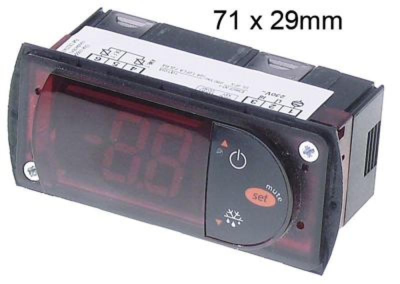 Регулятор электронный 230В мм 71x29мм NTC сборка вмонтирование выходы реле 1 PJEZSNH000K