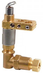 Горелка конфорочная 1-пламен. подключение к газу 6мм резьба крепления M5