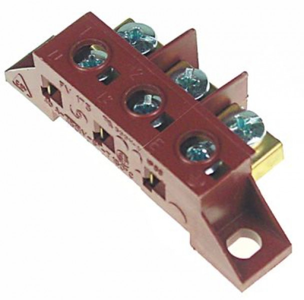 Клемма питания присоединение M6/M6 3-полярн. терм.стой-сть 150°C макс. 400В макс. 40А