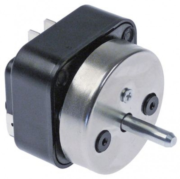 Таймер 600 2-полярн. время работы 15 мин 2NO длина оси 22мм присоединение плоский штекер 6,3 мм