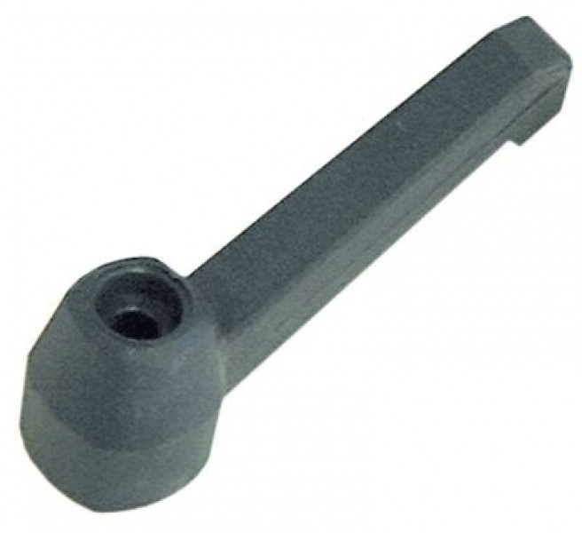 Рукоятка нажимная присоединение 9x7,5 резьба  - пластмасса В 40мм Д 65мм