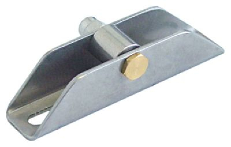 Щеколда В 23мм Д 90мм Ш 21мм с рулоном шаг крепления 52/76мм регулируем. ø ролики 14мм