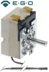 Термостат темп. макс. 184°C 1-полярн. 1NO 16А ø датчик 3мм Д датчик 165мм