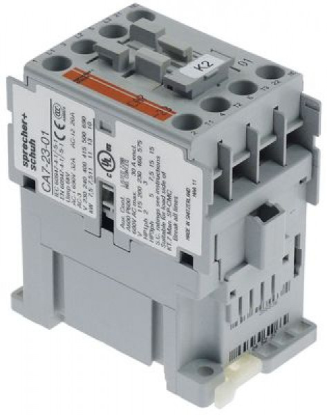 Контактор силовой омническая нагрузка 32А 220 В перем.тока главные контакты 3NO