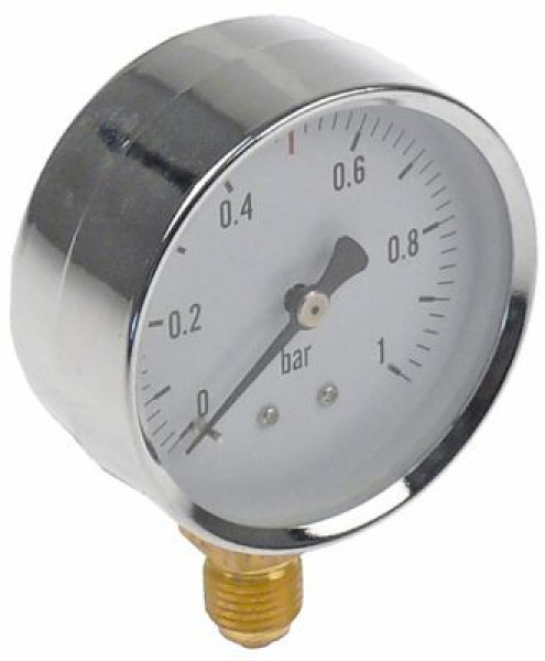 Манометр присоединение резьба 1/4" ø 63мм варочный котёл маркировка регулируем.