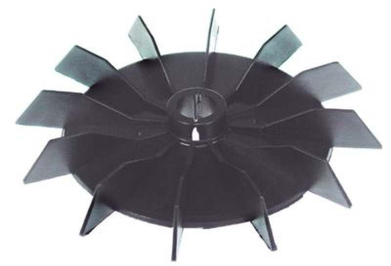 Крыльчатка вентилятора ø 142мм гнездо для оси ø 15мм лопатки 12