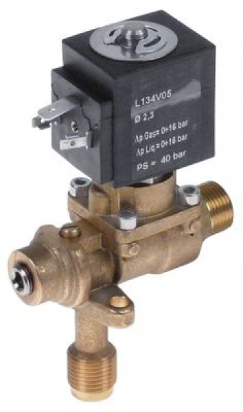 Корпус крана 230В Р1: 3/8" Р2: 3/8"  с электромагнитным клапаном