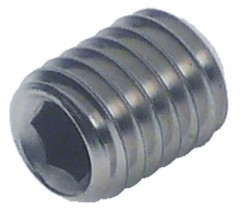 Винт без головки DIN 913 резьба M8 Д 10мм нержавеющая сталь ширина зева ключа 4