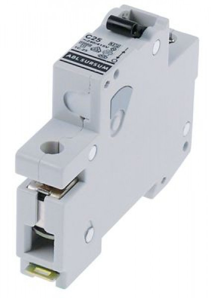 Автомат линейный защитный  25А номинальное напряжение 240/415В 1-полюсн.