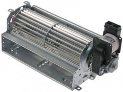 Вентилятор с поперечным потоком 19Вт 230В мотор справа ø валка 60мм Д валка 180мм